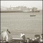 san francisco bay, fishermen's walf, alcatraz, alcatraz island, ocean, bay view, july 4th