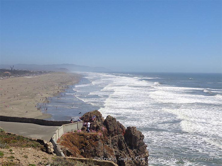 ocean beach, san francisco, california, ocean, beach, nature, water, summer, sea